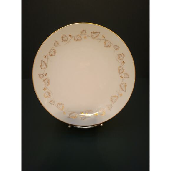 Vintage Noritake Ivory China Goldivy 8.25" Round Salad Plate 7531 - Picture 1 of 8
